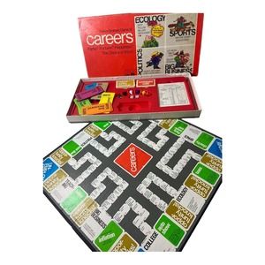 Vintage 1971 CAREERS Board Game Parker Brothers